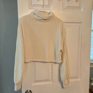 Altar'd State Cream Turtleneck Sweater
